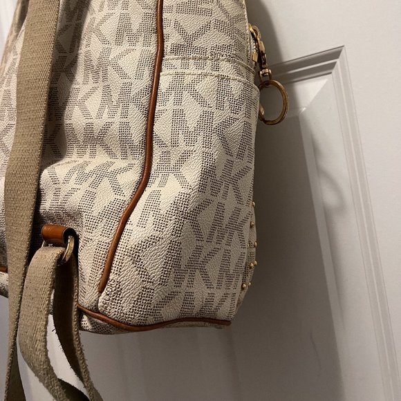 Michael Kors gold studded backpack main image 5